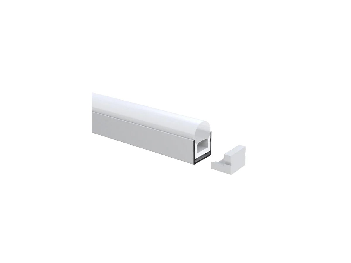Optic Aluminum LED Channel 12 × 10.5 mm — 6.56 ft (2 m)