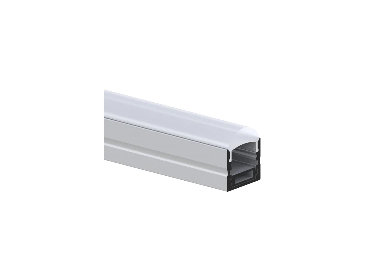 Optic Aluminum LED Channel 17 × 19.9 mm — 6.56 ft (2 m)