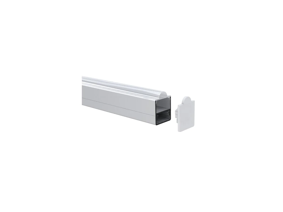 Optic Aluminum LED Channel 19.5 × 27 mm B — 6.56 ft (2 m)