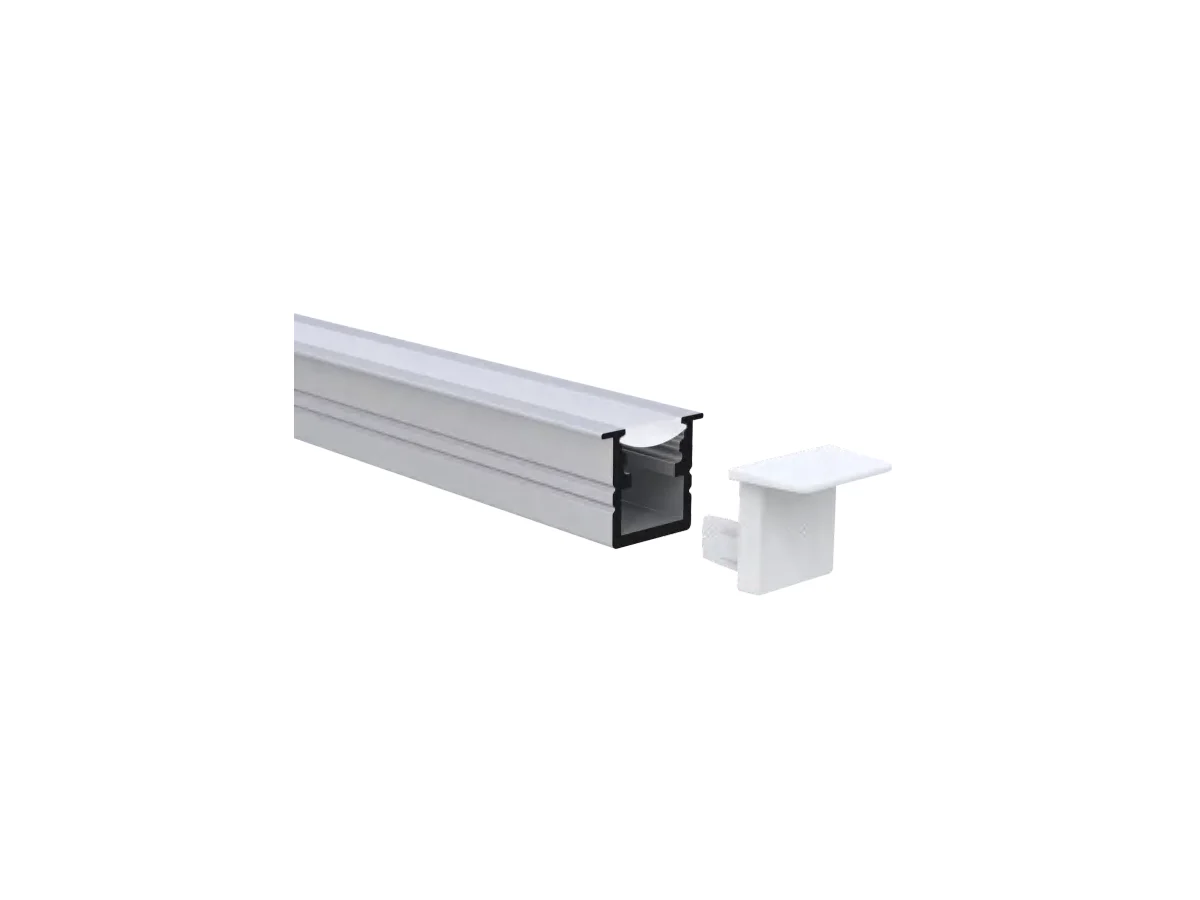 Recessed Aluminum LED Channel 9 × 10 mm — 6.56 ft (2 m)