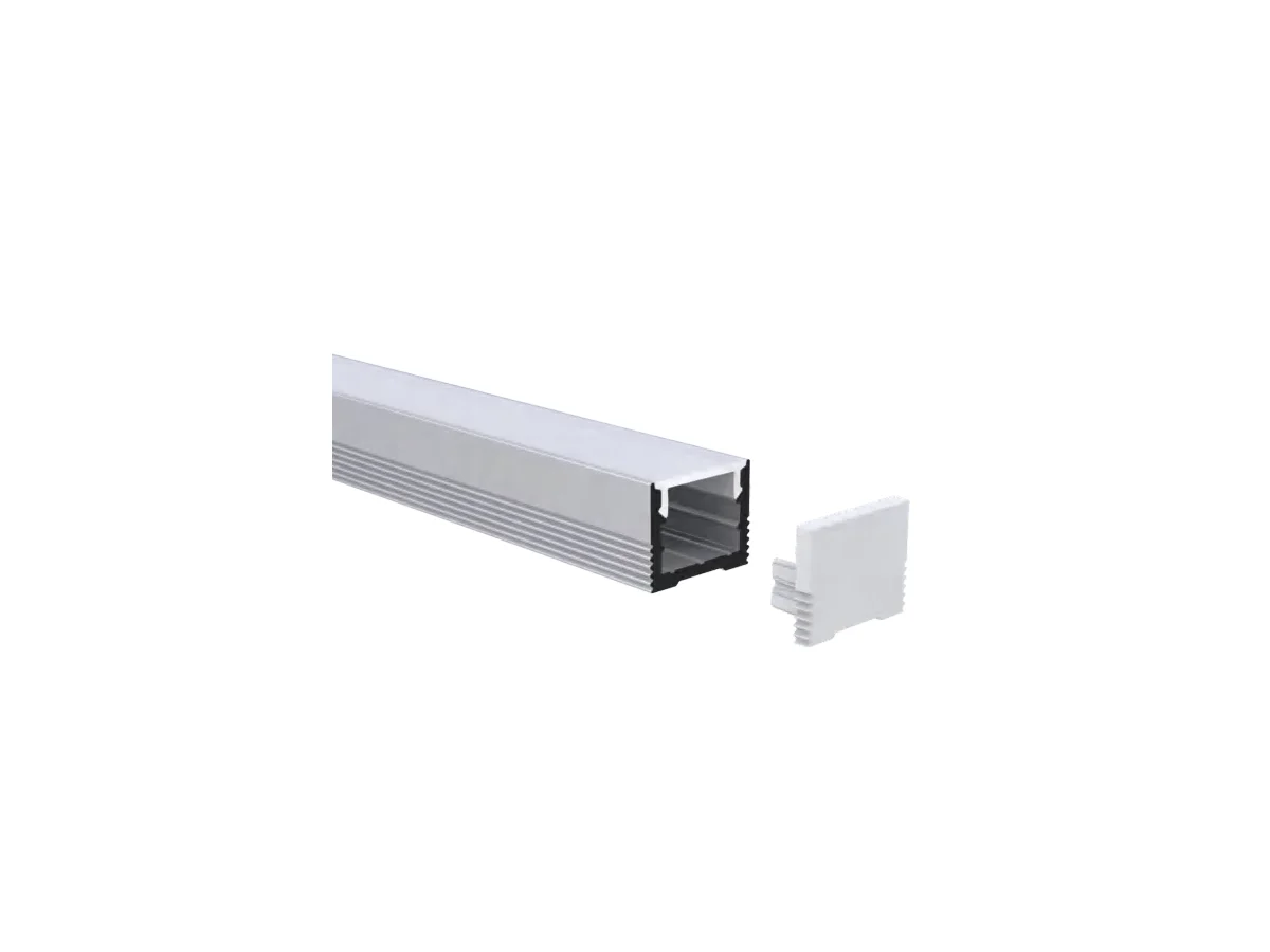 Surface Mount Aluminum LED Channel 16.2 × 13 mm — 6.56 ft (2 m)