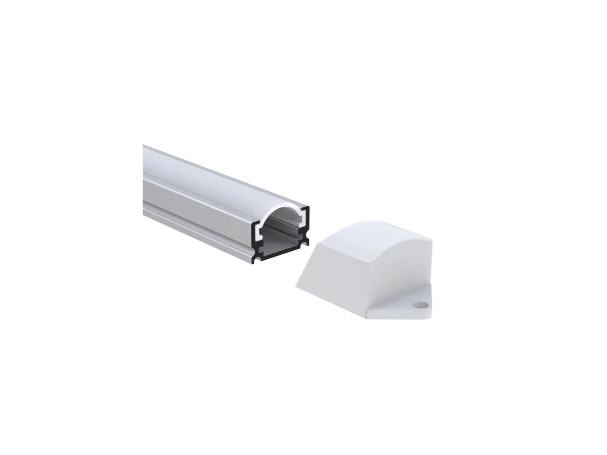 Surface Mount Aluminum LED Channel 17 × 12.3 mm — 6.56 ft (2 m)