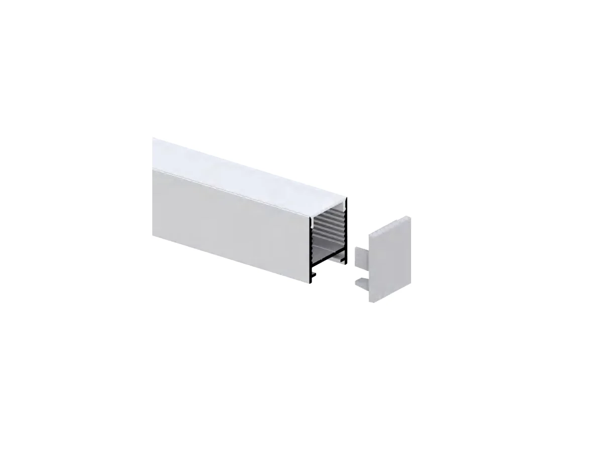 Surface Mount Aluminum LED Channel 19.5 × 22.7 mm — 6.56 ft (2 m)