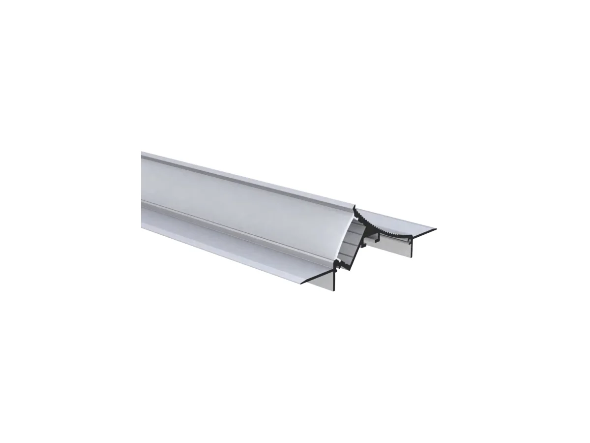 Wall Wash Aluminum LED Channel 13.8 × 35.3 mm — 6.56 ft (2 m)
