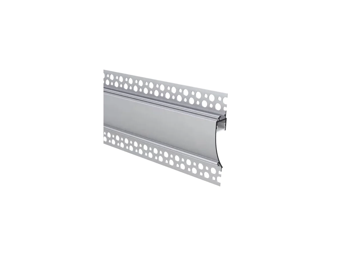Wall Wash Aluminum LED Channel 13.8 × 96.7 mm — 6.56 ft (2 m)