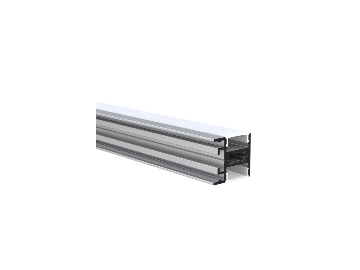 Wall Wash Aluminum LED Channel 14.3 × 22.5 mm — 6.56 ft (2 m)