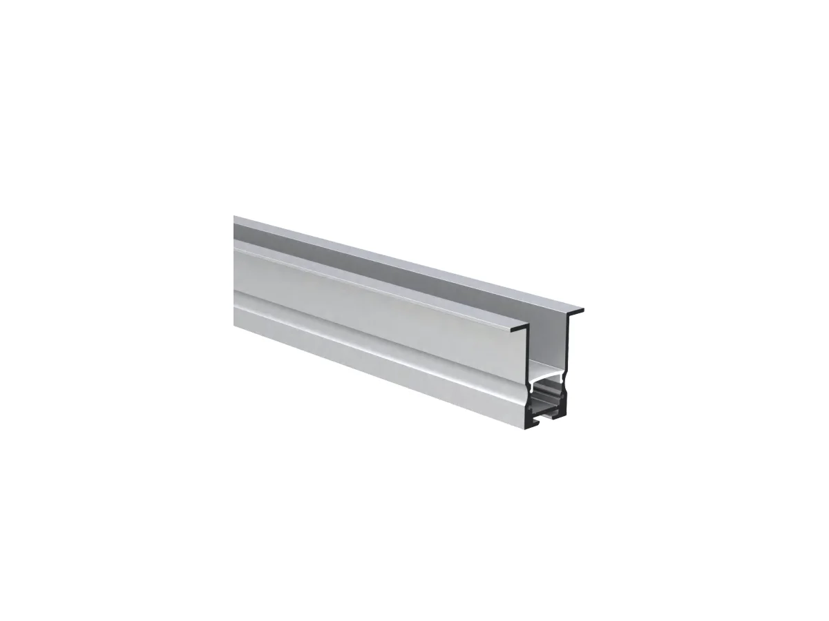 Wall Wash Aluminum LED Channel 16.5 × 37 mm — 6.56 ft (2 m)