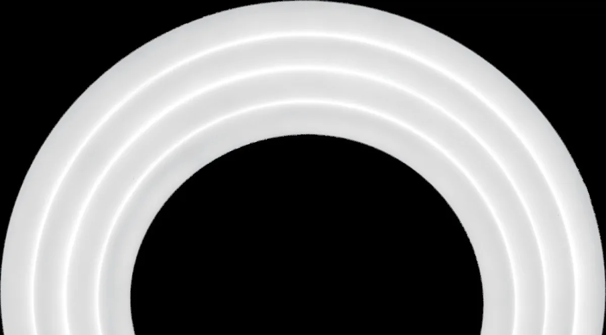 NEON FLEX 360° SMD LED Neon Static White 4.6 W/ft 24V Ø23 mm IP65