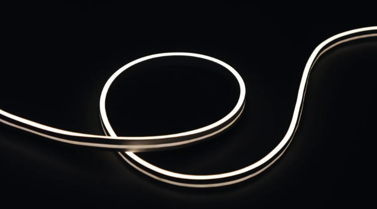 NEON FLEX SIDE BEND SMD LED Neon Static White 1.8 W/ft 24V 4×10 mm IP66