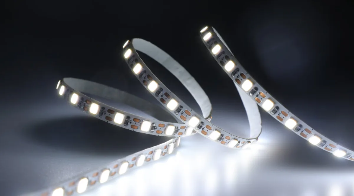 NARROW INDOOR SMD LED Strip Static White 1.8 W/ft 24V 3 mm IP20
