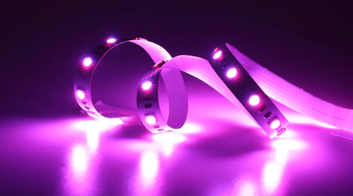 INDOOR RGB + TUNABLE WHITE SMD LED Strip 2400K–6500K 4.0 W/ft 24V 12 mm IP20
