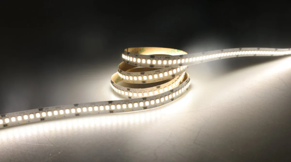 HIGH OUTPUT INDOOR SMD LED Strip Static White 8.5 W/ft 24V 10 mm IP20