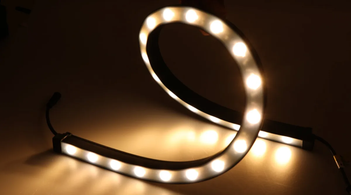 WALL WASHER SMD LED Strip Static White 5.5 W/ft 24V 20 mm IP65