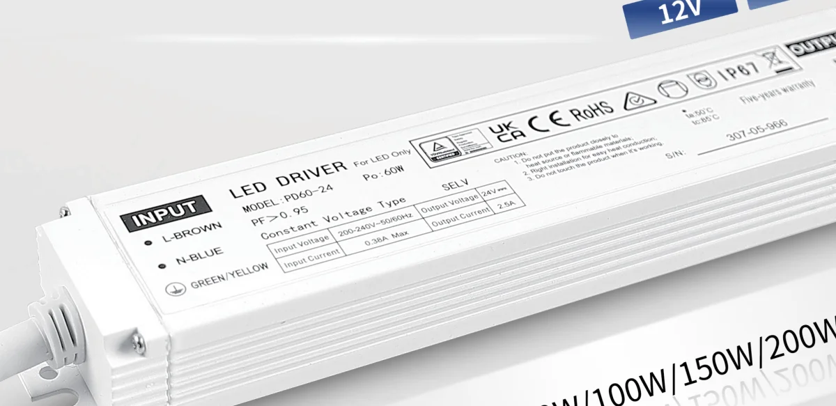 Volt 60W 24V Driver — IP67